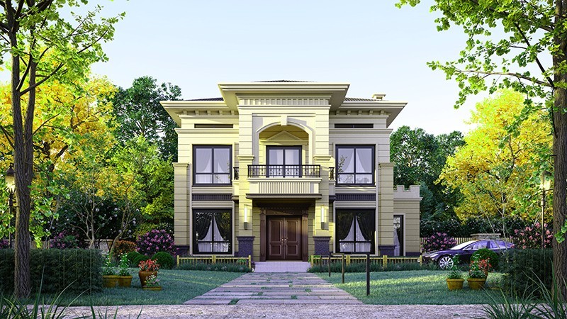 道孚乡村别墅的墙壁通常用什么砖砌？